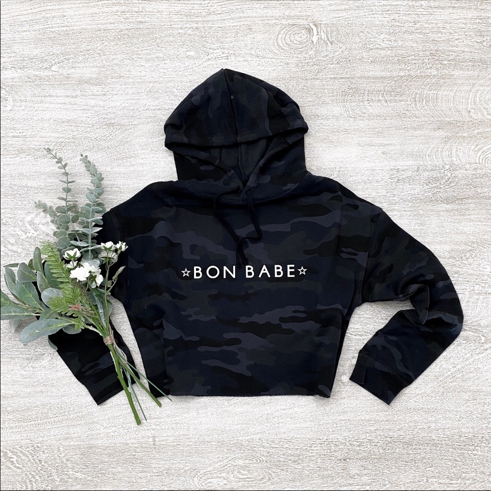 Bone Babe Cropped Sweatshirt